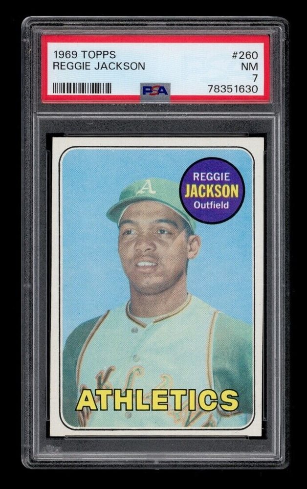 Reggie Jackson Baseball Card Price Guide: 1969 Topps and More