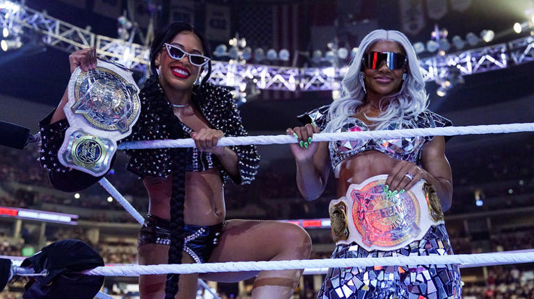 Bianca Belair and Jade Cargill: WWE Womens Tag Team Champions Defend Their Title