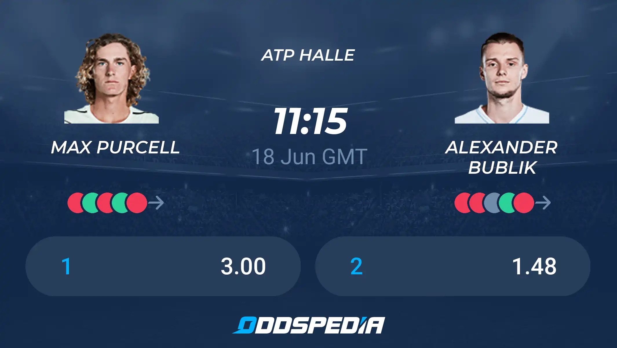 Max Purcell vs Alexander Bublik: Who Will Win in ATP Halle 2024 Round of 32?