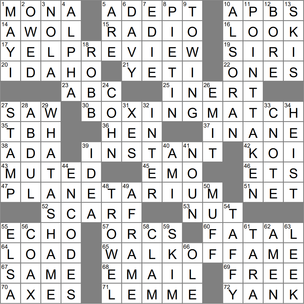 Where to See Stars After a Blow: Crossword Clue Answer Explained