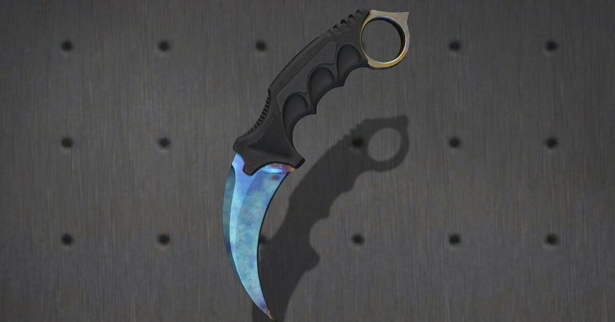 Why the Karambit Case Hardened Blue Gem is the Most Expensive CSGO Skin