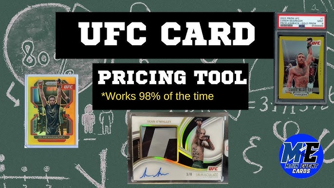 How to Determine UFC Trading Cards Value: Expert Price Guide for 2023-2024