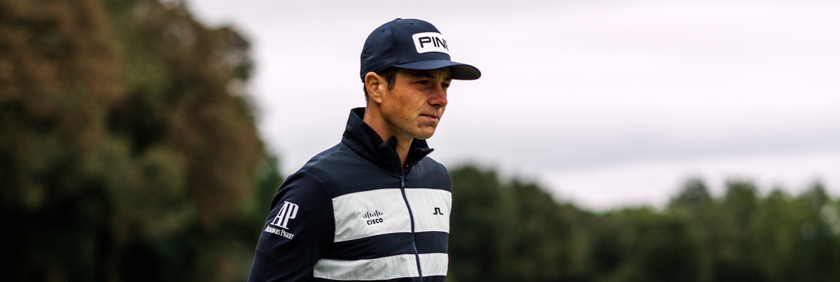 Discover Viktor Hovland's Signature Golf Shirt Collection at TrendyGolf