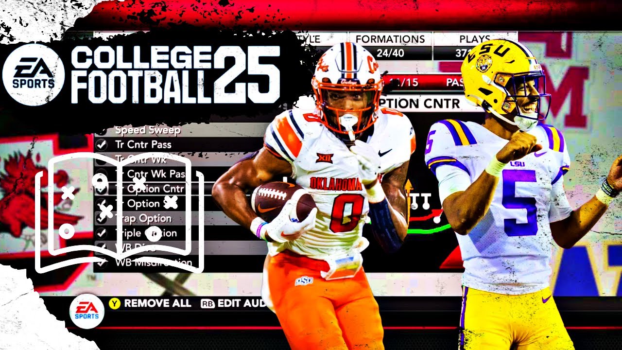 Best Running Playbooks in NCAA 25: Top Selections for Offensive Mastery