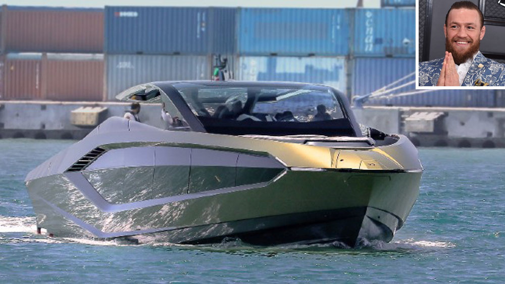 Conor McGregor's Tecnomar for Lamborghini 63 Yacht: A Supercar on Water