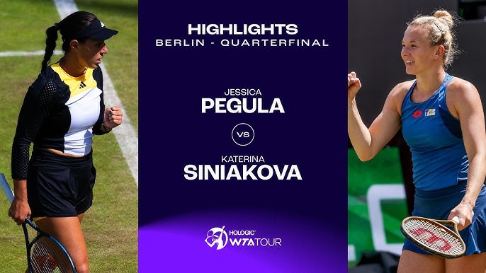 Watch Jessica Pegula vs Katerina Siniakova Live: Berlin 2024 Match Details