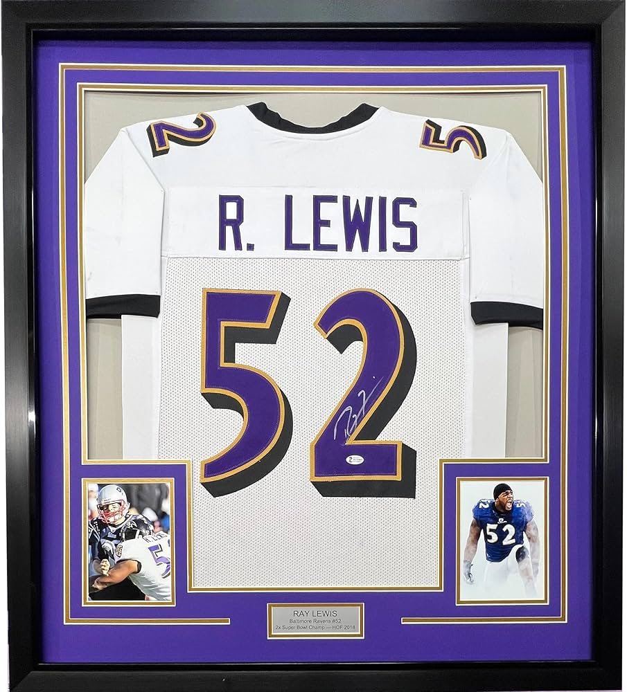 Ray Lewis Autographed Photo - Shop Authentic Signed NFL Memorabilia