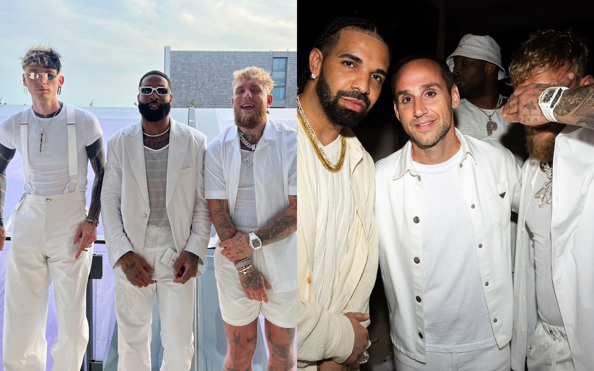 The Ultimate White Party: Drake, Jake Paul, and A-list Guests Shine in Hamptons