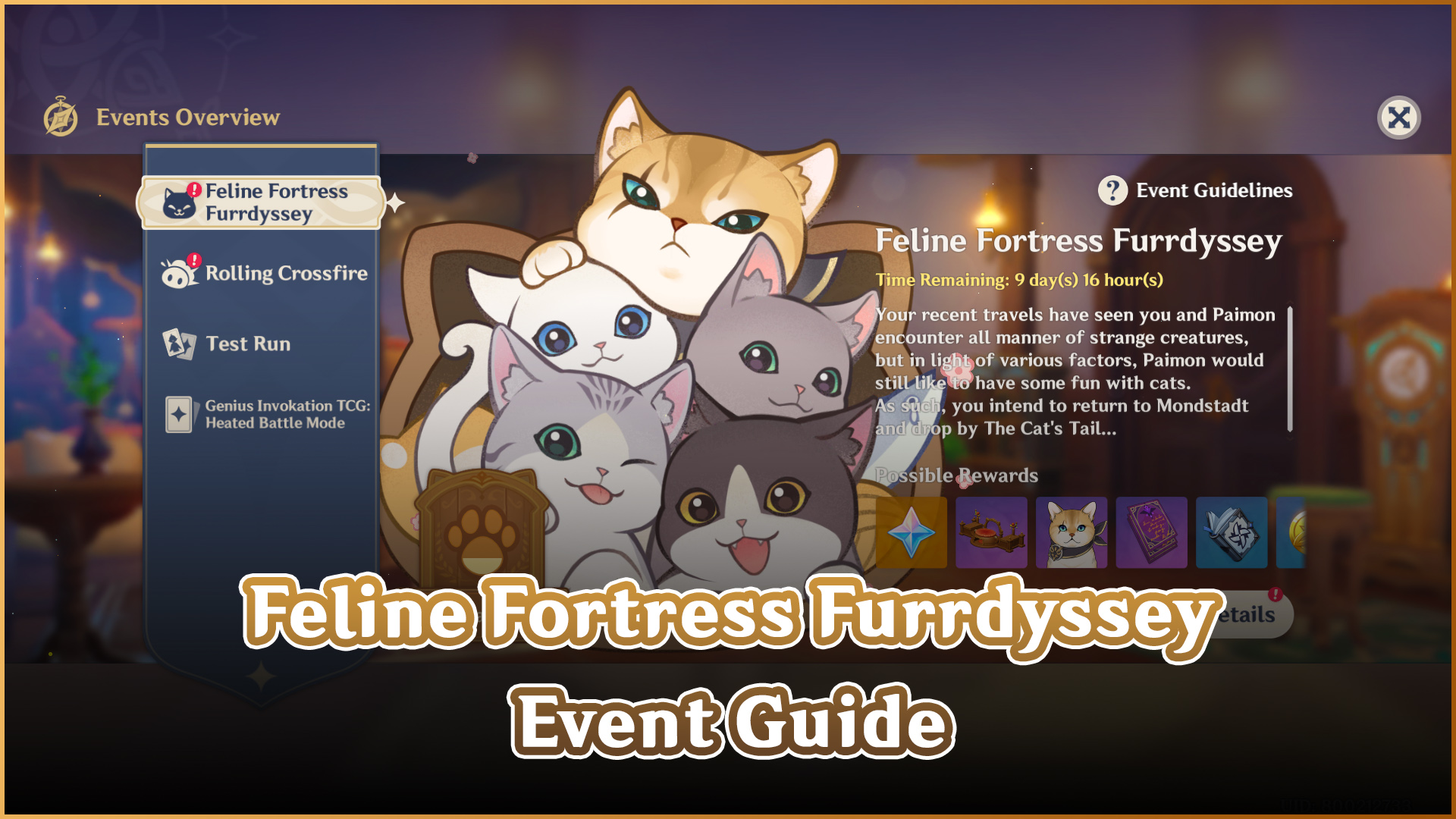 Complete Genshin Impact Cat Event Guide: Petting, Friendship, and Rewards