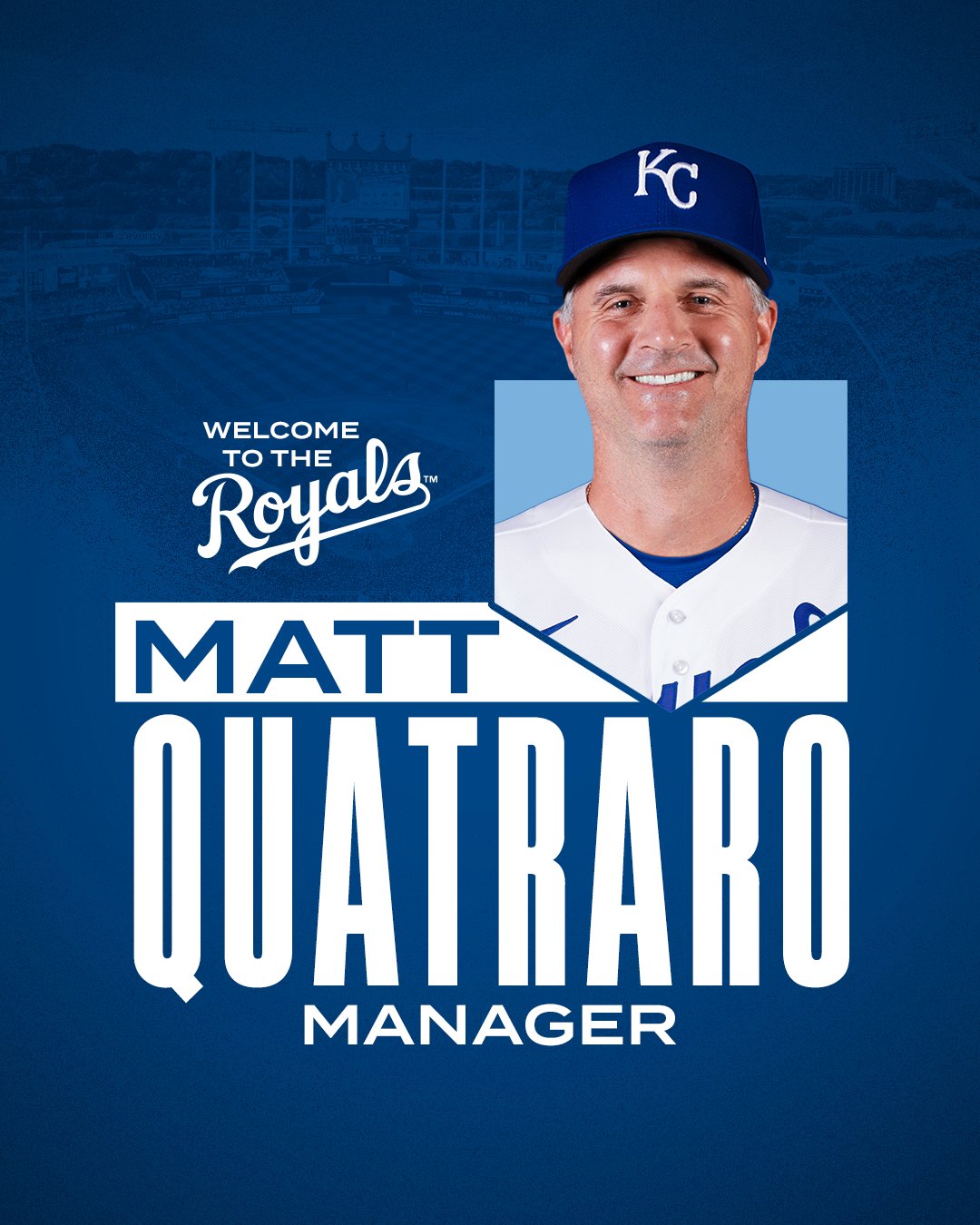 Royals Name Matt Quatraro as Their 18th Full-Time Manager