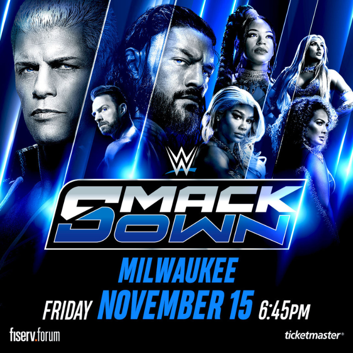 WWE SmackDown Milwaukee 2024: Live at Fiserv Forum - Tickets & Event Details