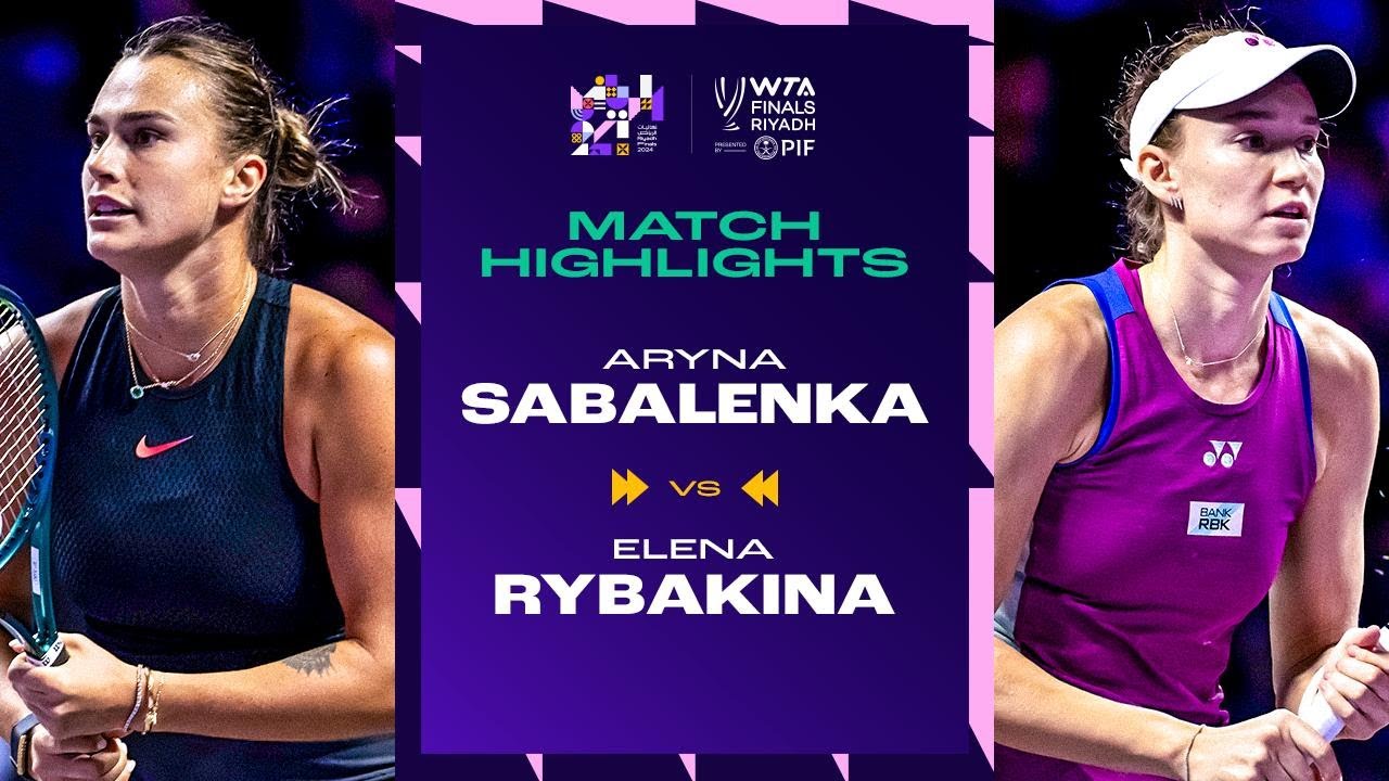 Sabalenka vs Rybakina November 2024 Prediction: What's the Outcome?