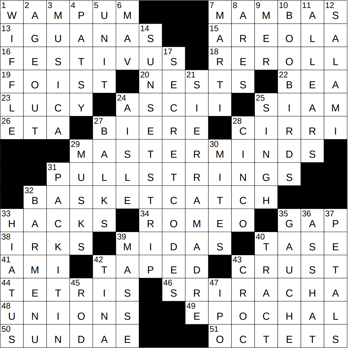 Shot with English Crossword Clue Solution - NYT May 25, 2024