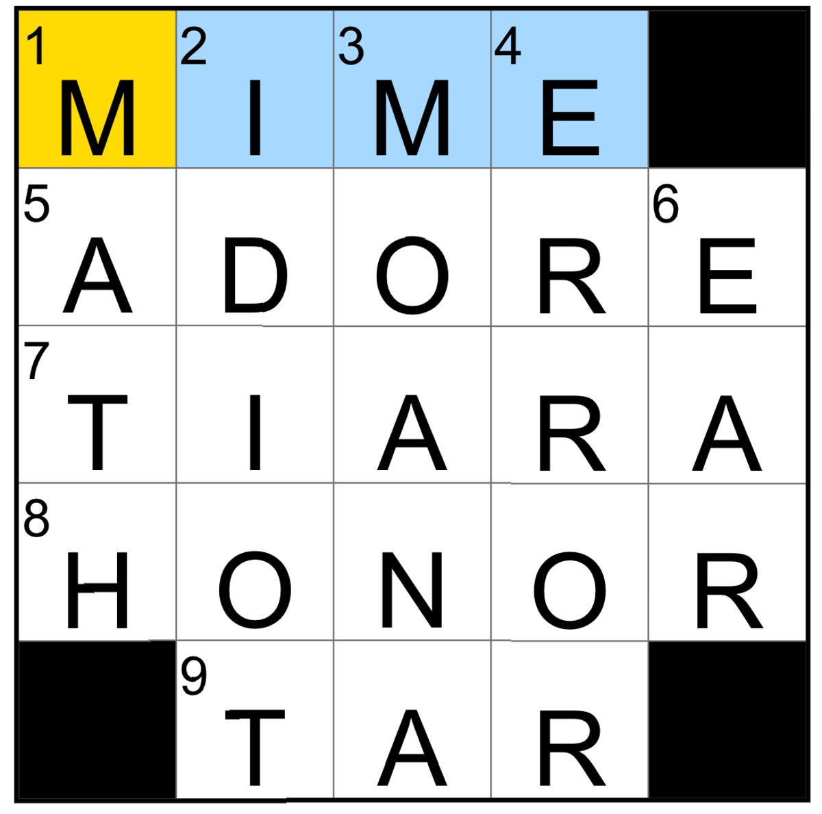 Easy Answers for the Little Bit Clue in NYT Crossword