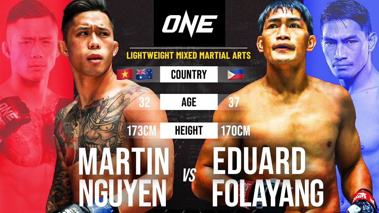 Fight History: Eduard Folayang and Martin Nguyens Intense Showdown