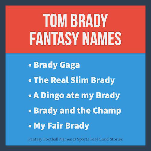 Clever Tom Brady Fantasy Names: Get Creative with Your Team Name!