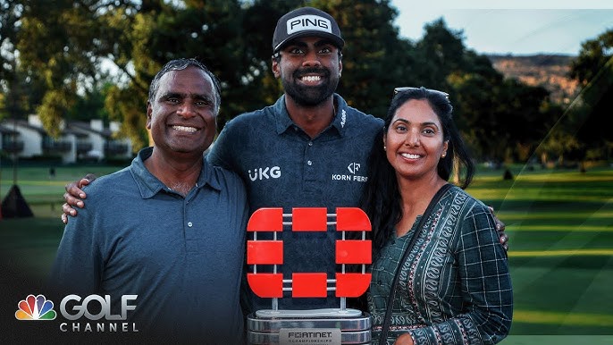 Meet Sahith Theegalas Parents: The Foundation of His Golf Career