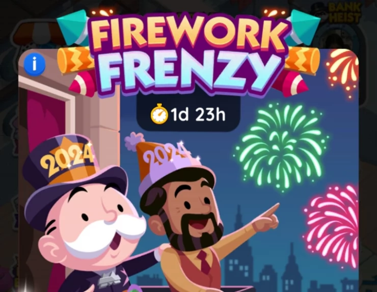 Where to Find Firework Frenzy Monopoly Go Rewards Links?