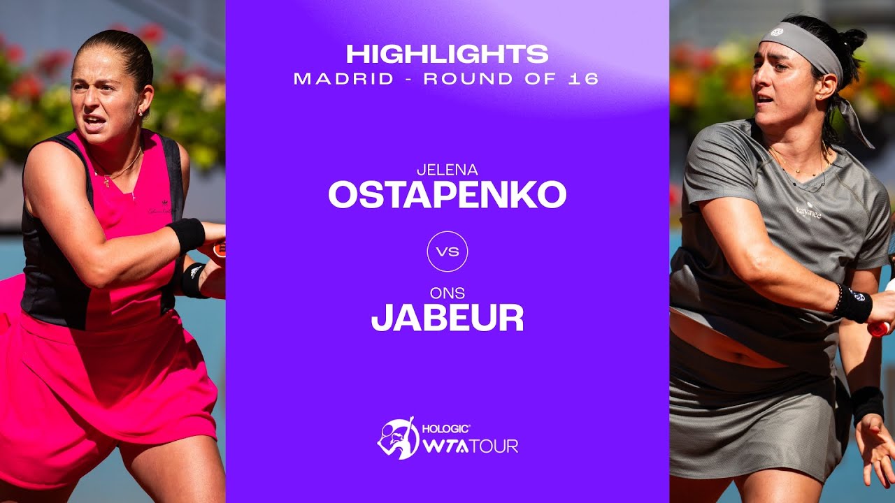 Ons Jabeur vs Jelena Ostapenko: Road to the Wimbledon Quarterfinals