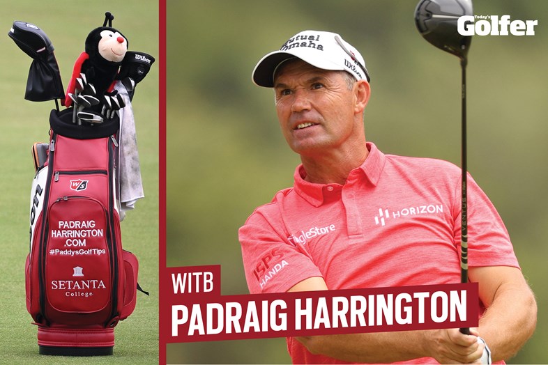 padraig harrington witb explained (simple guide to his clubs and gears)