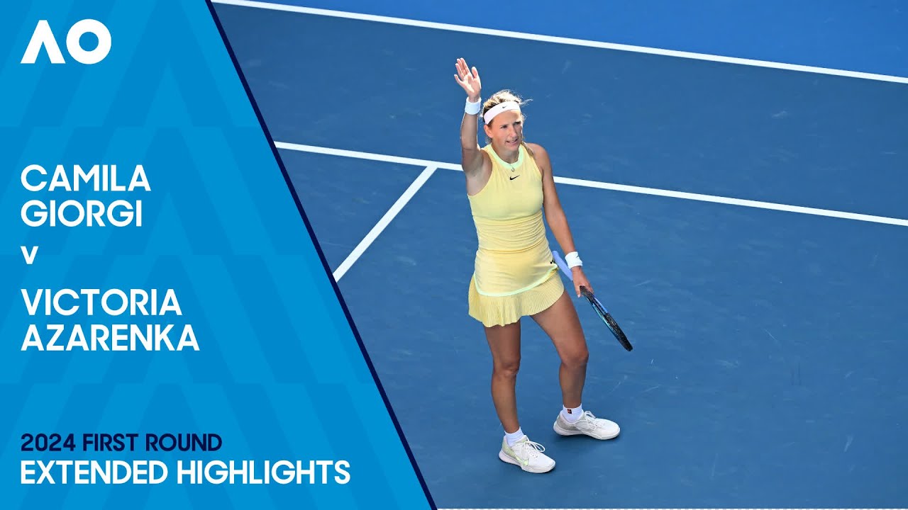 Giorgi vs Azarenka: Full Match Replay, Extended Highlights and Analysis.