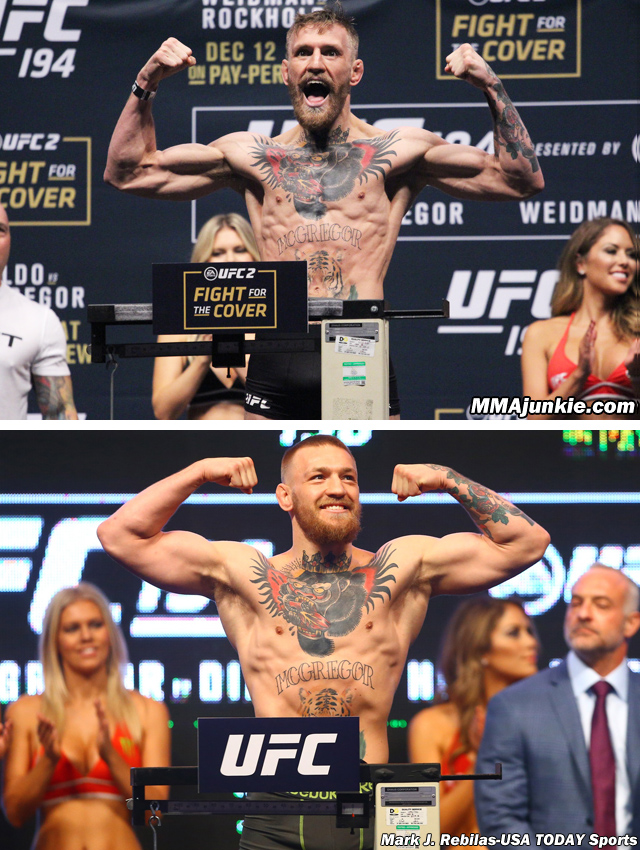 Conor McGregor Weigh In: Whats His Real Weight?