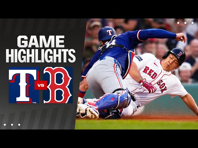 Red Sox vs Rangers Showdown: Top Player Stats You Gotta See