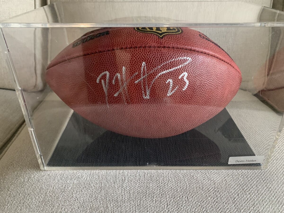 Devin Hester Autographed Football: A Fans Must-Have Collectible