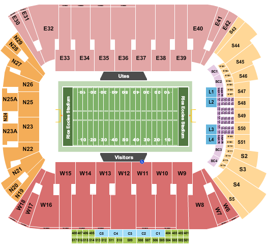 Utah Utes Stadium Seating Chart: Find Your Perfect Seat!