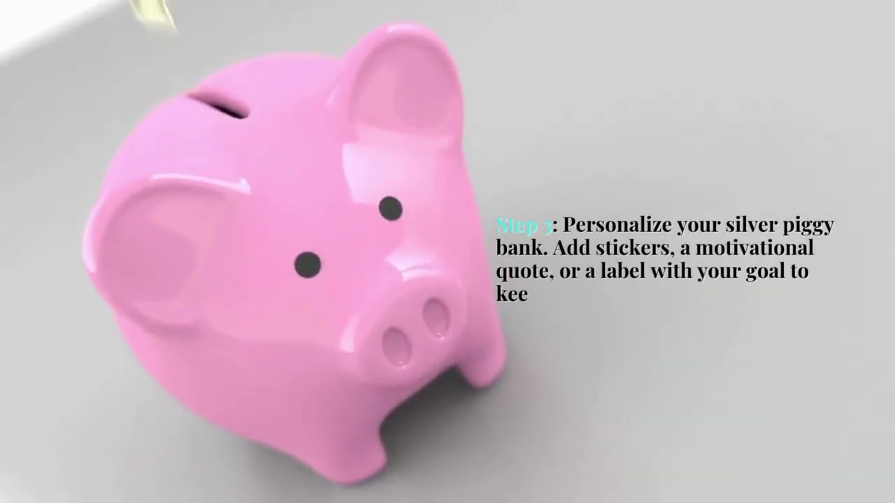 How to Create a Growth Plan with a Silver Piggy Bank? (Step-by-Step Guide for Everyone)