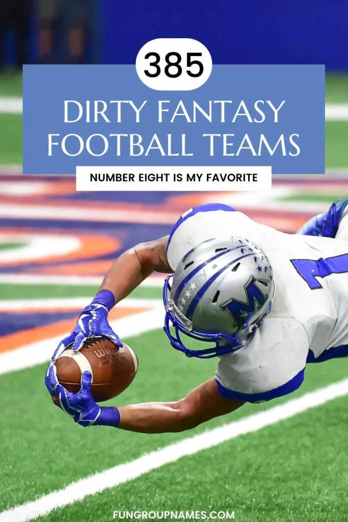 Unleash the Laughs: NSFW Fantasy Football Team Names Generator