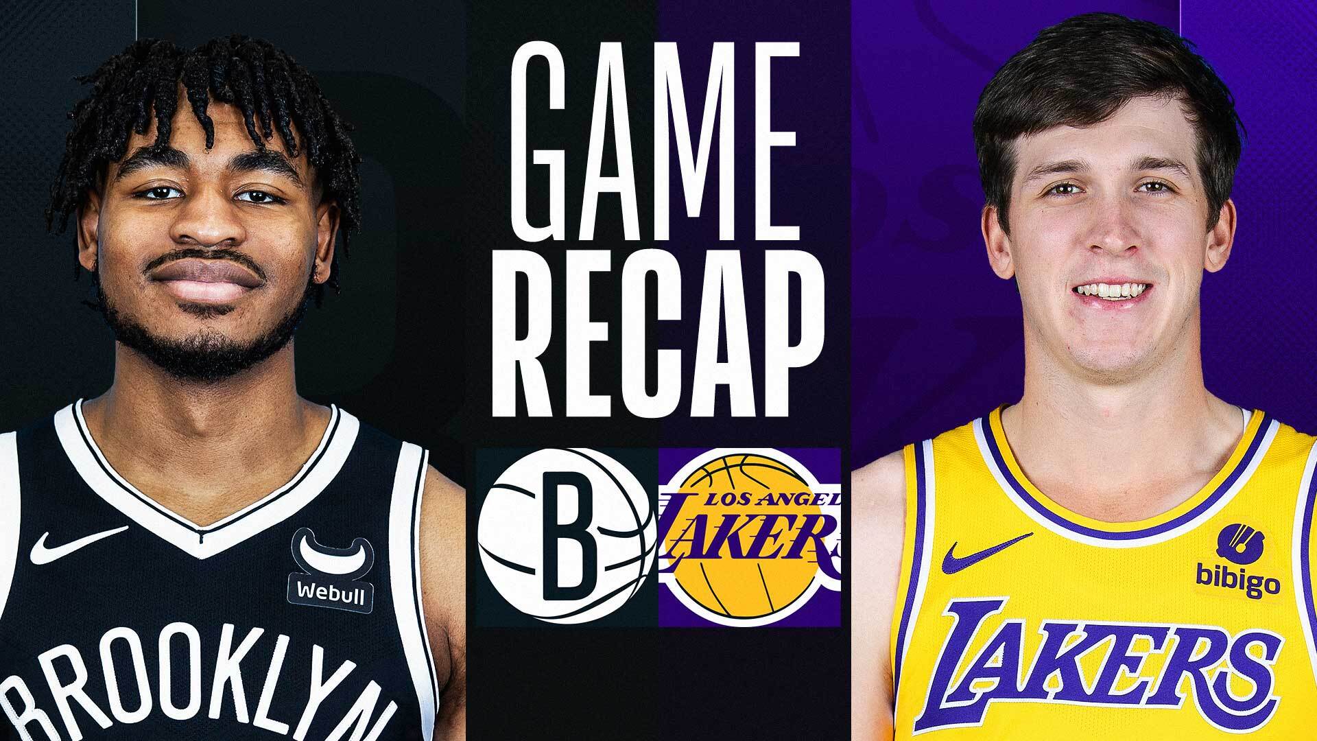 Brooklyn Nets and Lakers Face Off: Full Player Stats Inside