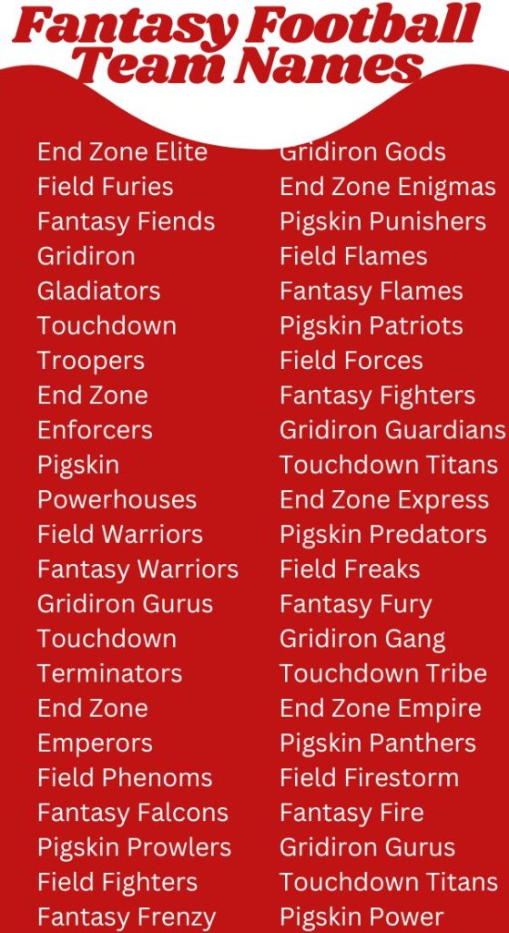 Unleash the Laughs: NSFW Fantasy Football Team Names Generator