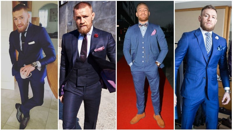 Conor McGregor Suit Blue: Nail the Style Like a Champion.