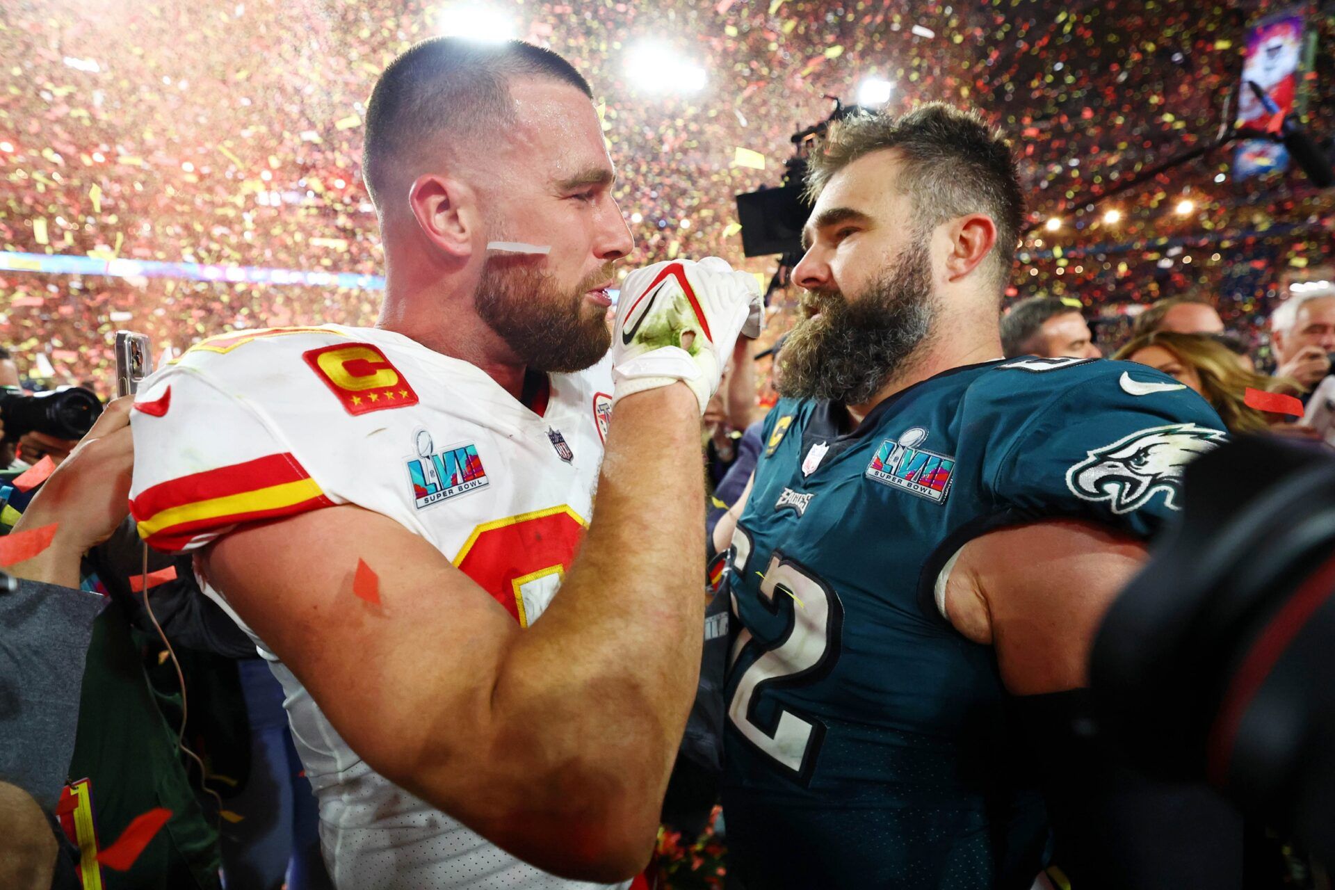 The Kelce Brothers: Jason and Sean on and off the Field