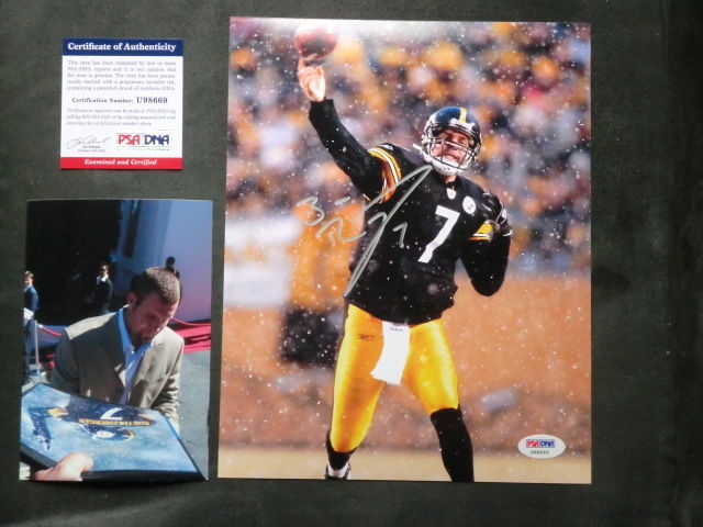 Is Signed Ben Roethlisberger Memorabilia a Good Investment?