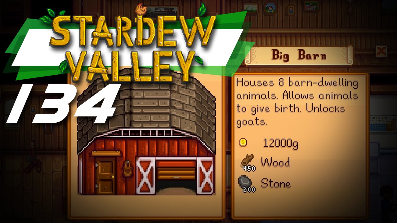 Stardew Valley Barn Upgrade: What You Need and How to Get It