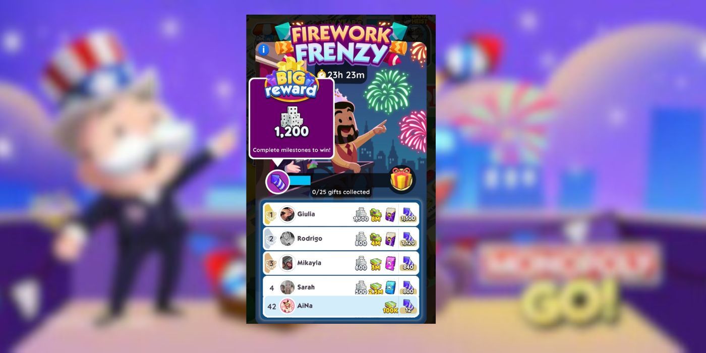 Where to Find Firework Frenzy Monopoly Go Rewards Links?