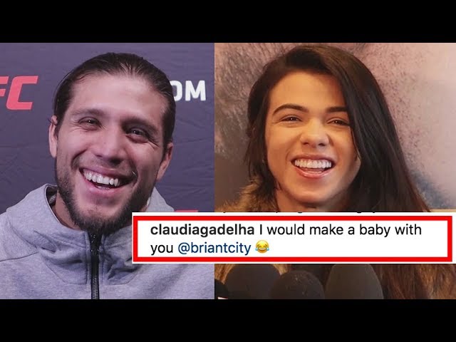 Who is Brian Ortega Married To? Meet Claudia Gadelha