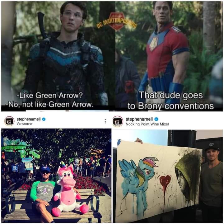 Stephen Amell Brony: Is the Arrow Star Really a Fan?