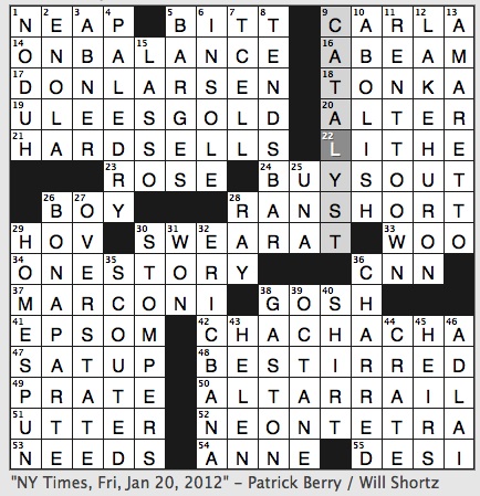 Whats the Answer to the Thunderstruck NYT Crossword Clue? Find Out Here!