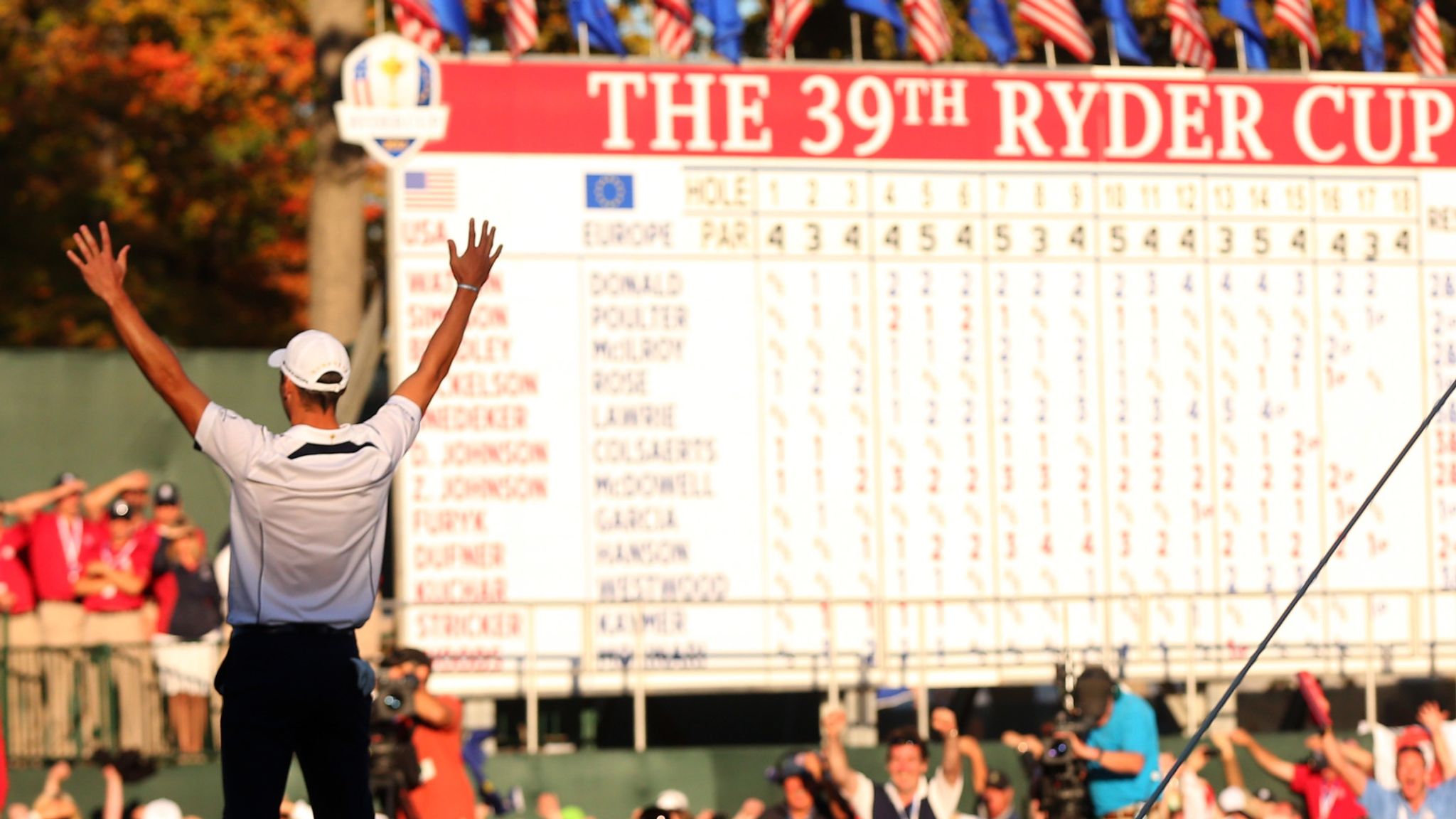 Remember the 2012 Ryder Cup Medinah: USA vs Europe.