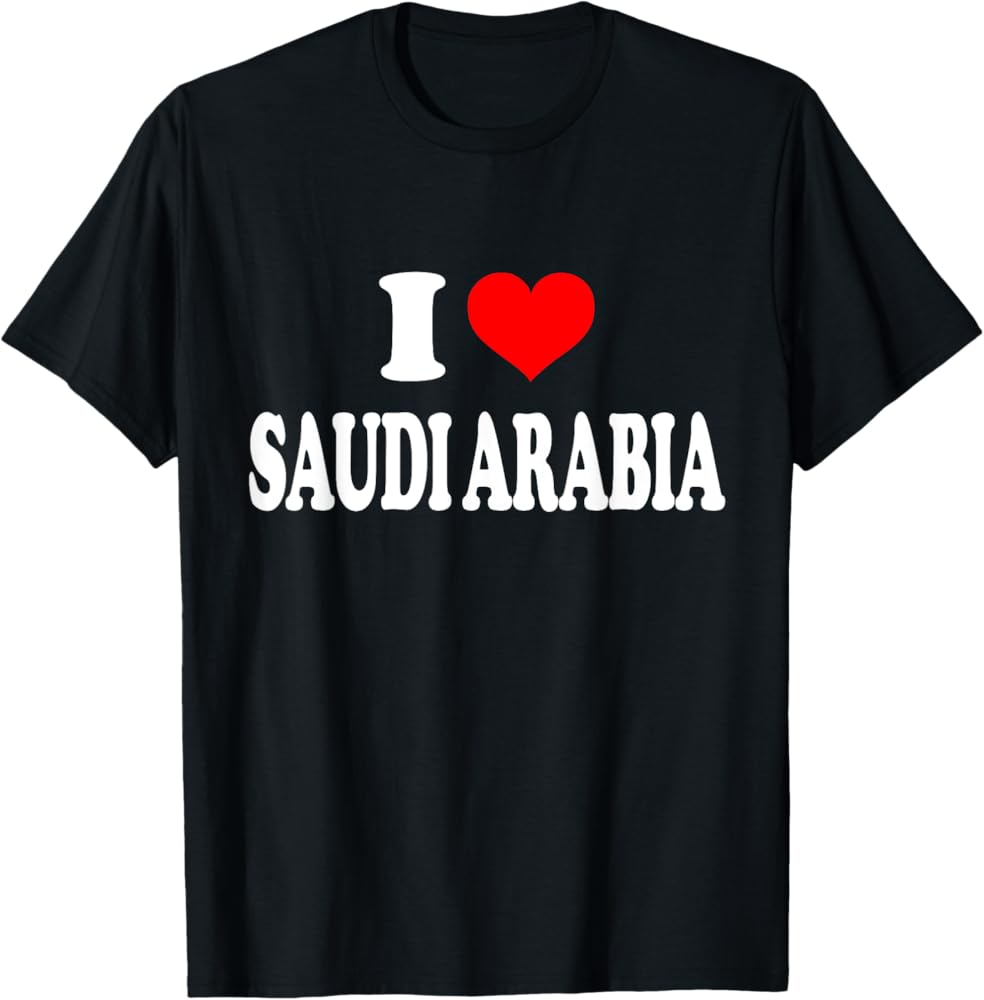 Saudi Arabia T Shirt for Sale:  Cool Styles Youll Love