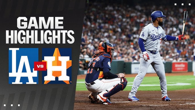 The Full Recap: Dodgers vs Houston Astros Match Player Stats and Highlights.