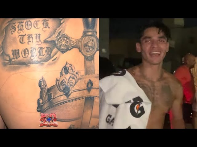 Ryan Garcia Tattoos: Whats the Story Behind Them? (The Real Story of Boxers Ink)