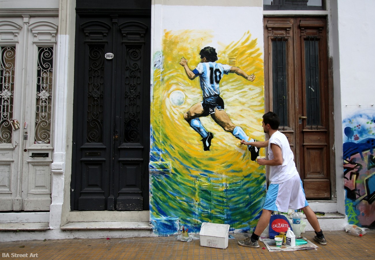 Maradona Graffiti: Where to Find the Best Murals? Check Out These Amazing Street Art Tributes!