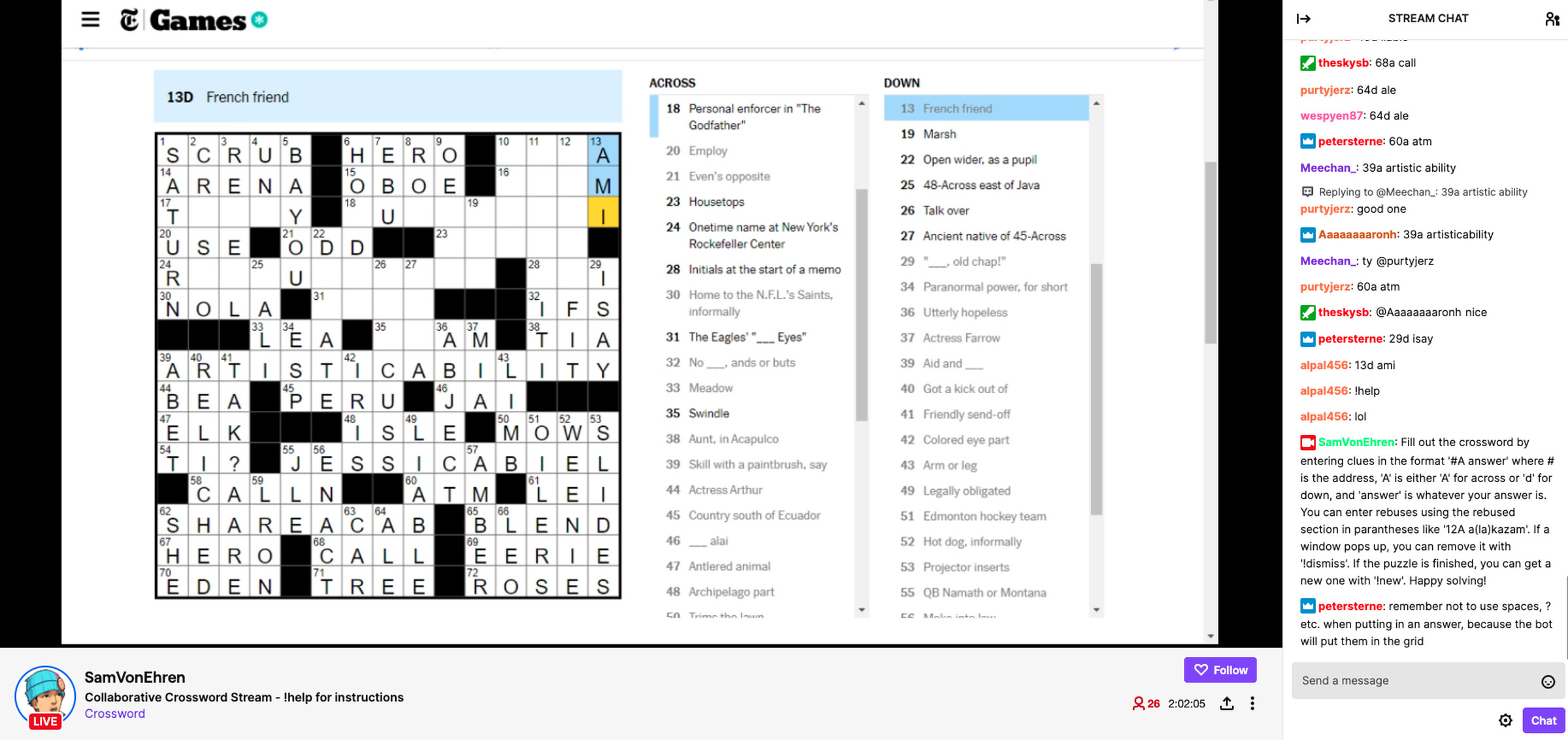 Solve Video Sharing App Crossword Puzzle Best User Experience