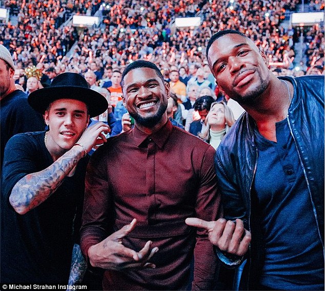 Usher at the Cleveland Cavs Game: Star-Studded Night! See Who Else Was There With Usher!