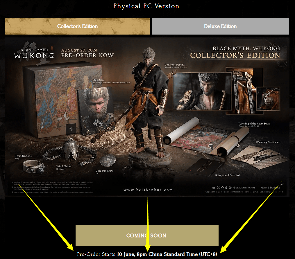 Dont Miss the Black Myth: Wukong Pre Order Bonus - Check It Out Here