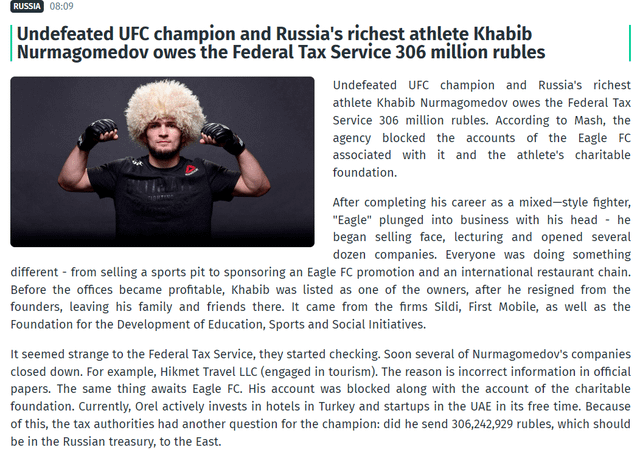 Khabib Taxes: How Much Does He Owe? (Understanding the Numbers Behind the News)